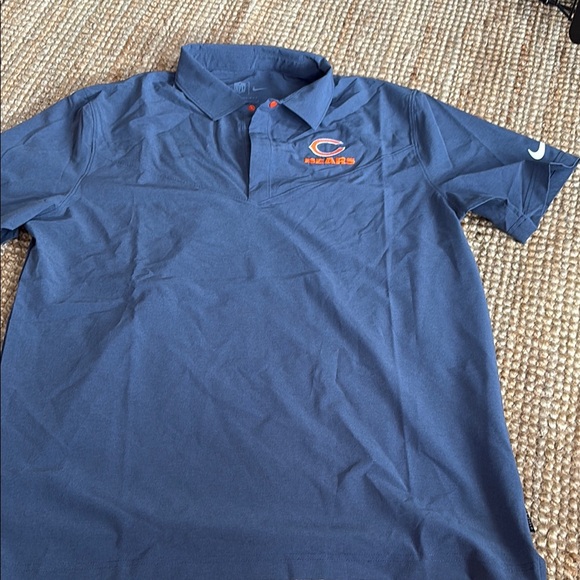 Nike Blue Polo Shirt Classic Design - Picture 1 of 3